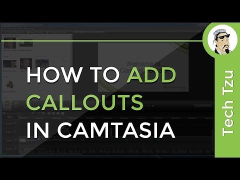 How to add Callouts in Camtasia