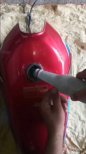 Motorcycle Gas tank rust protection