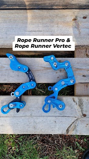 Rope Runner Pro i Rope Runner Vertec 🙌 Przedstawiamy różnice, wady i zalety oraz nowy kolor, który pojawił się całkiem niedawno 🤗 #roperunnerpro #roperunnervertec #notchequipment #arborysta #arborystyka #polskiarborysta #skleparborystyczny #pracaarborysty #pracanadrzewach #sprzętarborystyczny #pracanawysokości | Polski Arborysta