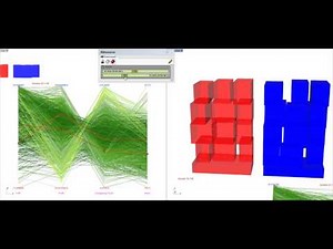 Grasshopper Octopus - Viewing MOO solutions - Parallel plot graph