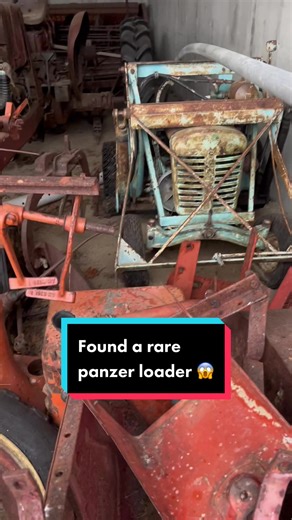 Exploring a Tractor Graveyard for Rare Panzer Loader