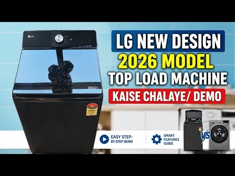 LG 10kg Top Load Washing Machine — Complete Guide | All Programs Explained