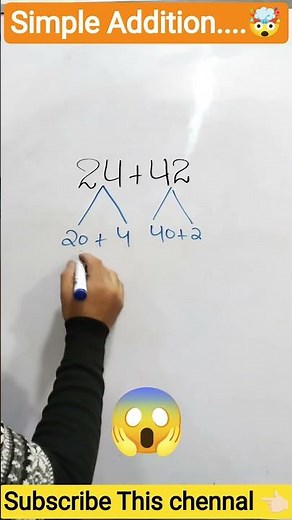 Basic Addition Tricks 😱| Fast & Easy Math Shorts for Everyone
