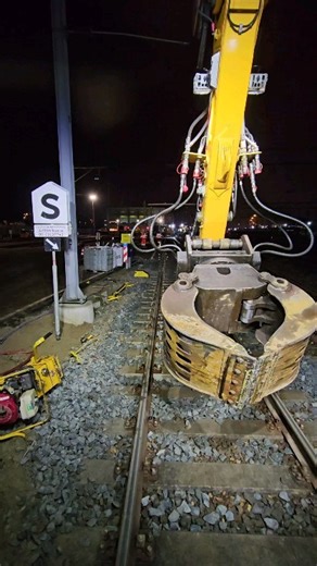 Why I believe being a crane operator is the best job ever 🏗️🌟: We access places few others do 🗺️, and every workday is unique and diverse 🔄. The variety of tasks and challenges makes each day an adventure 🚀. I'm constantly learning, and while I excel in some areas more than others, one thing's certain – I never give up! 💪 That's my inspiration. Sure, some may laugh 😆, but 80% appreciate what I do, and they are my motivation 🙌. So, sit back and enjoy the journey 🎥🎉! #rail #work #team #w