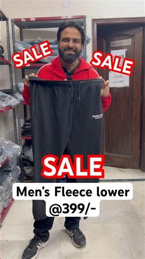 Men’s Fleece lower @399 | @Alphasurplus