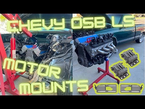 Chevy OBS LS swap motor mounts & slider plates
