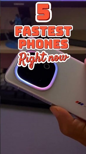 These Are the 5 Fastest Phones Right Now!🔥