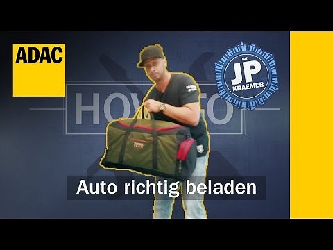 ADAC How To: Auto richtig beladen mit Jean Pierre Kraemer | ADAC