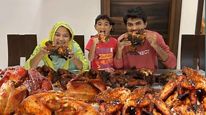 MUTHU SEMMA COMEDY..🤣 in CHICKEN EATING CHALLENGE.. | Suhail - Vlogger