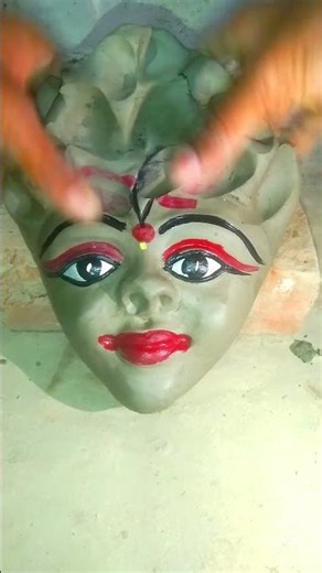 bholenath mitti Murti making with clay/bholenath idols making #craft #shorts