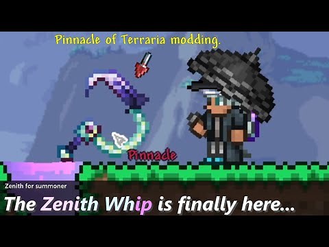 Finally, a Zenith weapon for summoners! ─ Zenith Whip mod in Terraria.