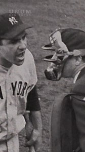 100 years ago today, Yogi Berra was born in St. Louis. A 10-time World Series champ, WWII vet, and Hall of Famer, he once said, “Ninety percent of hitting is mental. The other half is physical.” Learn more about the accidental poet laureate of American baseball in our clip from BASEBALL. #OnThisDay #YogiBerra #baseball | UNUM Ken Burns