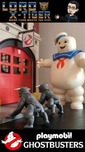 Playmobil Ghostbusters: Stay Puft Marshmallow Man & Terror Dogs
