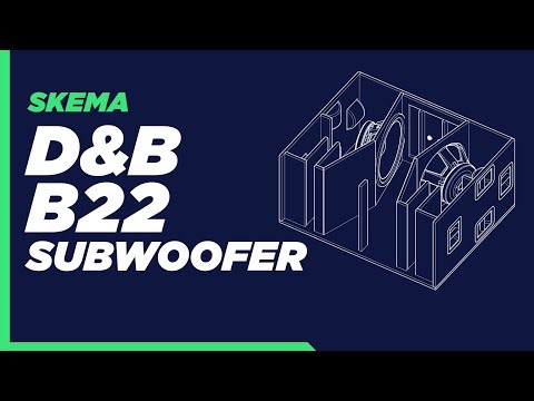 SKEMA D&B B22 SUBWOOFER 18 INCH