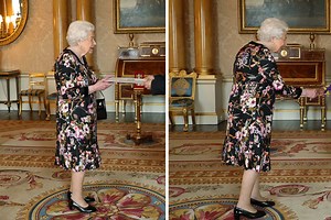 The Queen’s dress had a secret message
