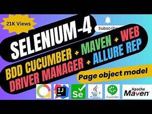 [Updated]: Selenium + BDD Cucumber + Java + Web Driver manager + Allure reporting + POM