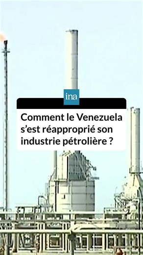 INA.fr on Instagram: "Après l’enlèvement du président vénézuélien Nicolas Maduro dans la nuit du 2 au 3 janvier, Donald Trump a affirmé sa volonté d’exploiter les ressources en "or noir" du pays. Le Venezuela, pays aux réserves de pétrole les plus importantes de la planète, a une histoire mouvementée avec cet "or noir". Nationalisation, pressions des grandes compagnies internationales et de puissances étrangères, retour en archives sur l'histoire de l'industrie pétrolière."