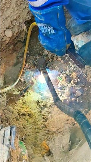 Live Welding on High-Pressure Service Lines #SMAW