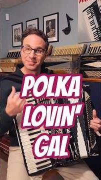 🪗 POLKA LOVIN' GAL Let's polka into the new year! #shorts #polka #accordion #slovenia #acordeon