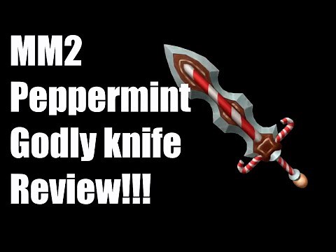 MM2 Godly Knife Peppermint Review Is it worth buying?