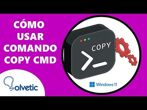 Cómo usar el Comando COPY en CMD ✔️