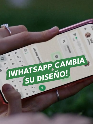 ¡WhatsApp cambia su diseño! 📱🆕#celulares #smartphones #android #tecnologia #isamarcial #unboxing #review #ElRecuento #Noticias #WhatsApp #diseño