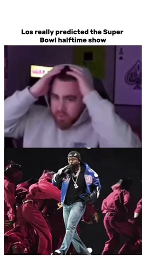 Los really predicted the Super Bowl halftime show #lospollostv #lospollostvmoments