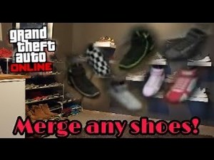 How To Get Any Shoes On Any Outfits Gta 5 Online Stuntman canva shoes deadline tron race shoes boots