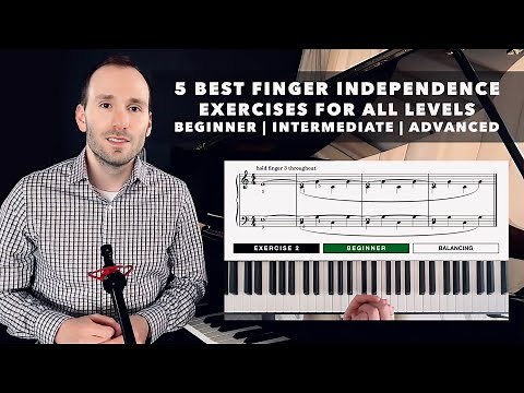 5 BEST Finger Independence Exercises | Beginner - Intermediate - Advanced