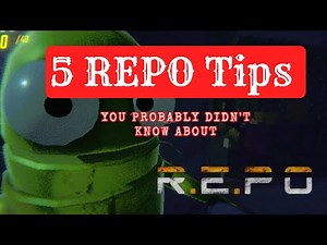 5 REPO Tips You Probably Didn't Know About | Repo Tips and Tricks
