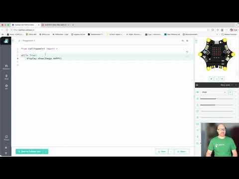 Python auf dem Calliope, 04: Das Display des Calliopes mit Python programmieren