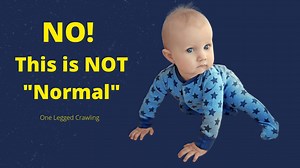 Baby Crawling With One Leg, Is this Normal? NO (6 Atypical Movements)