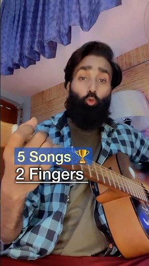 5 songs on 1 easy chord 🎸 #shorts #guitar