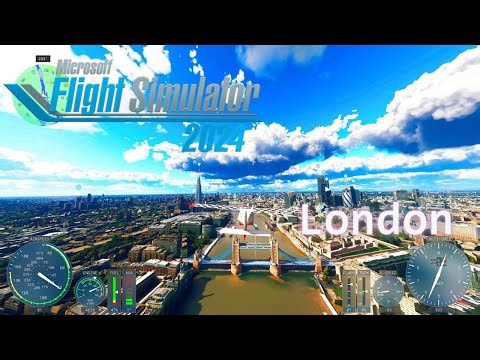 MSFS 2024 | 4K ULTRA Realistic Flight | London Aerial Tour