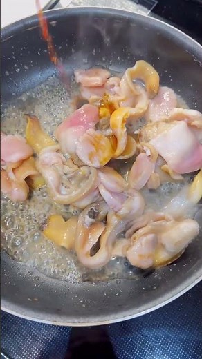 大アサリのバター醤油焼きがでらうまい！#shorts #大アサリ#seafood #料理 #海鮮