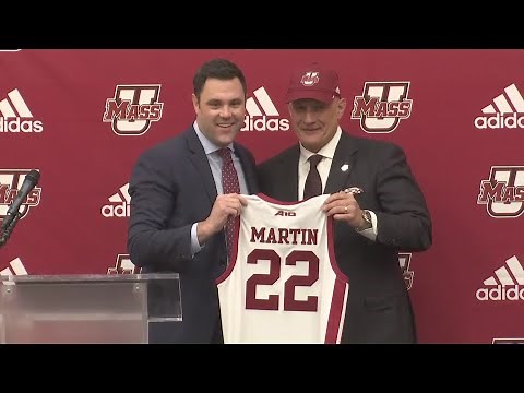 New coach Frank Martin spoke at a UMass conference