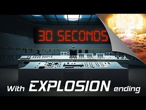 30 sec Exploding Missile Command Digital Countdown Timer