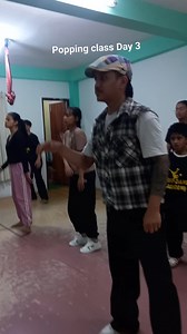 Popping class by Swastik Aryal #nepadanceacademy #NDA #dance #popping #workshop # | Nepa Dance Academy