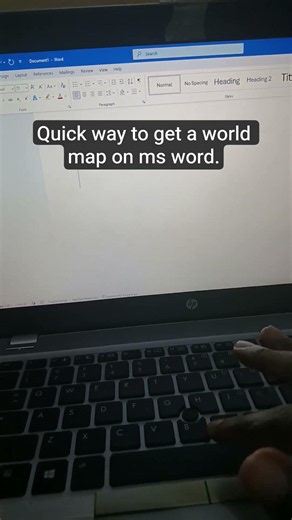 how to add a world map on your document!! #windows #microsoft365 #msgraph #worldmap #microsoftdocs