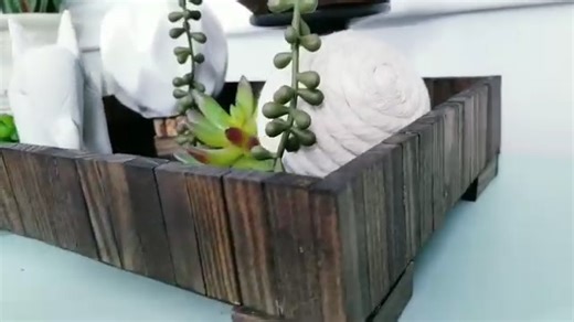 14K views · 205 reactions | Create a center piece decor table tray with the Tumbling Tower Blocks from the Dollar Tree! | She So CraftDee | Facebook