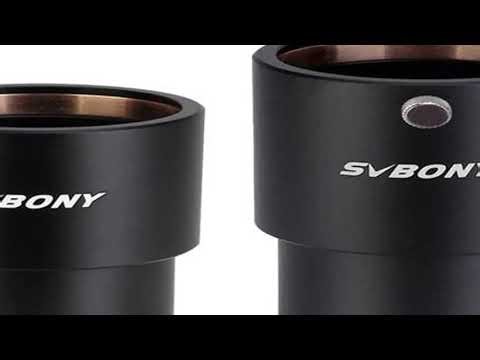 SVBONY Telescope Eyepiece Extension Tube Adapter 2'' 75/90mm Metal for Astronomical Telescope SV158