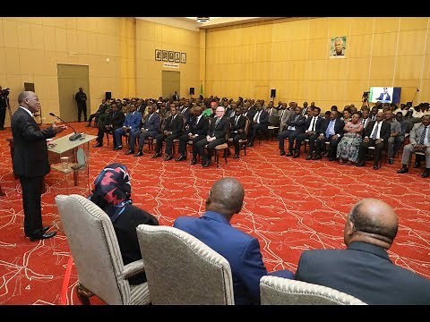 HOTUBA YA RAIS DKT. JOHN POMBE MAGUFULI ALIPOWAAPISHA VIONGOZI ALIOWATEUA - IKULU DSM