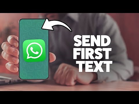 How To Message Someone On WhatsApp For The First Time 2025 (iPhone & Android)