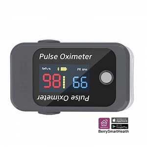 [Hot Item] Wireless Good Quality OEM Bluetooth Pulse Oximeter with APP for Measuring SpO2 and Pulse Rate