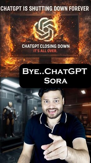 $1 Billion Business CLOSED in 1 Day! Why ChatGPT is Shutting Down Sora? #shorts