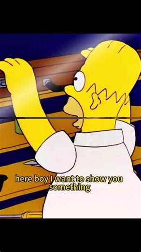 Homer builds a baseball bat #simpsons #homersimpsons #bartsimpson