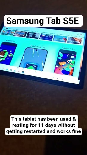 Samsung devices aren't lazy unlike my Sony XA2