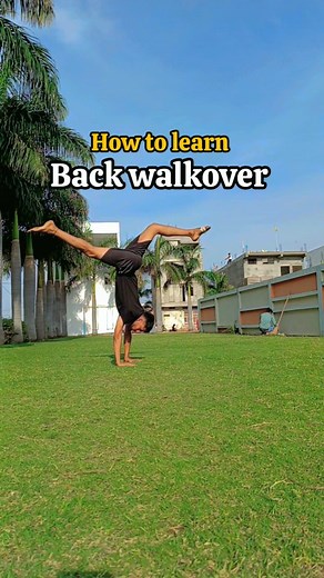 529K views · 6.6K reactions | Gymnastics Training Part-11(back walkover) How to do back walkover How to learn back walkover Back walkover tutorial Back walkover kaise sikhe #backwalkover #backwalkovertutorial #kickover #flipsandtricks #flexibility #tutorial #gymnastics #acrobatics #lokesh_fliptofit | Lokesh Ahirwar | Facebook