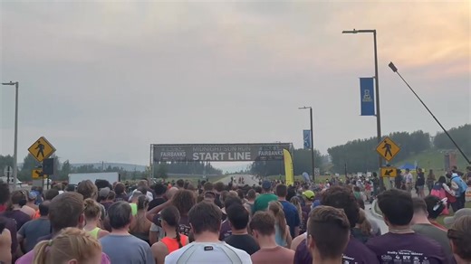 The Midnight Sun Run in Alaska’s Golden Heart City is one of my favorite events of the year. The wonderful people of Fairbanks are great for morale and always come out to cheer the runners on. It may have been my slowest time yet, but I made it in under an hour! Thanks, Fairbanks!! | Senator Dan Sullivan