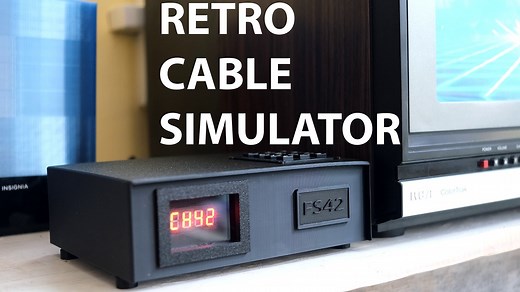 90s Cable Simulator – Recreating Retro Cable TV with a Raspberry Pi #piday #raspberrypi